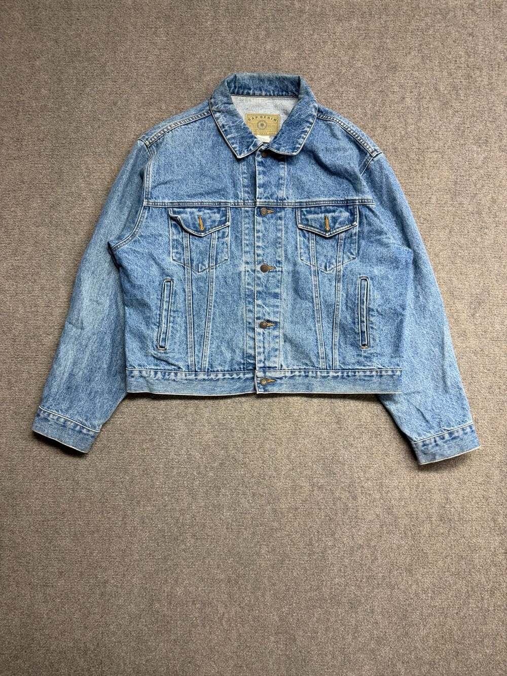 Gap Denim Trucker Jacket Blue Wash